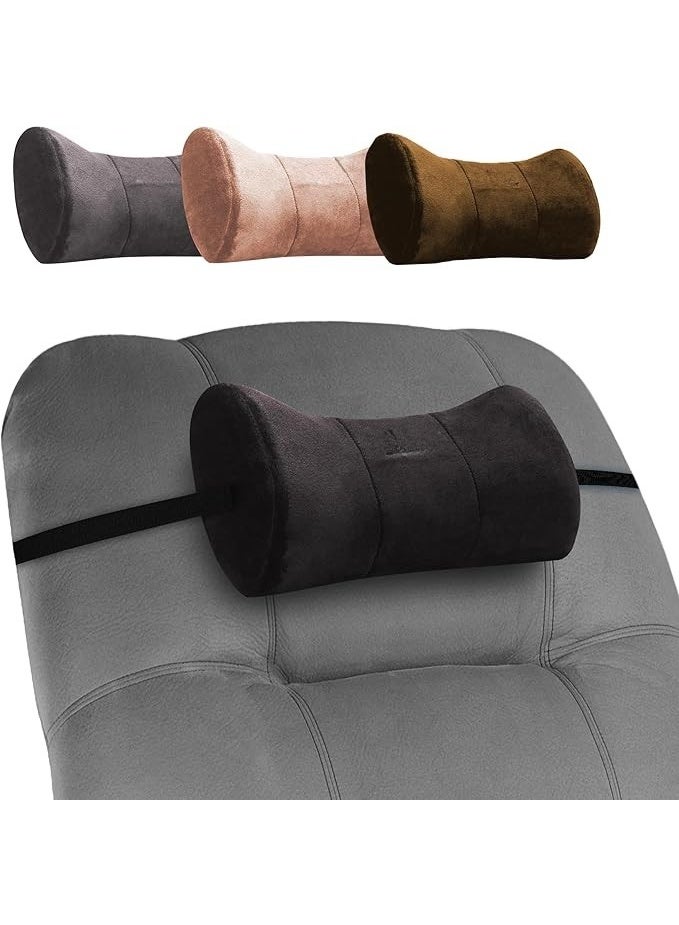 وسادة دعم الرقبة ومسند الرأس – ميموري فوم طبي احترافي لكراسي المكتب، الكراسي الهزازة، ومقاعد السيارات الرياضية - Image 1